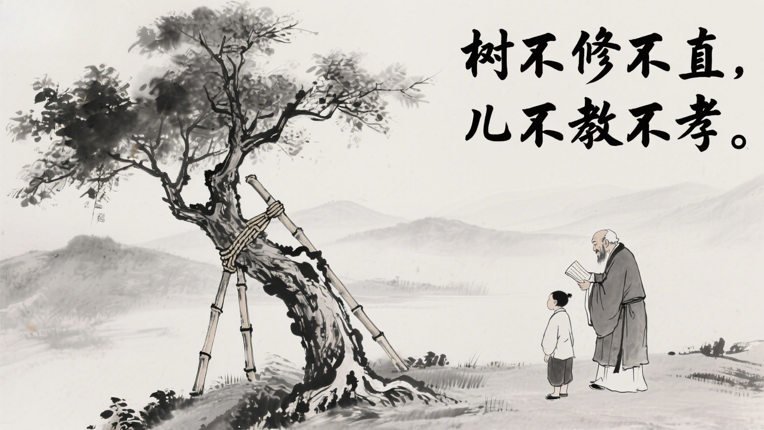 解析“树不修不直，儿不教不孝”：传统教养俗语背后的心理现象、理论支撑与现代教育启示